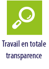 travail en total transparence